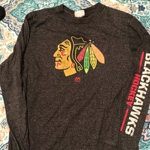 Chicago blackhawks long sleeve T-shirt